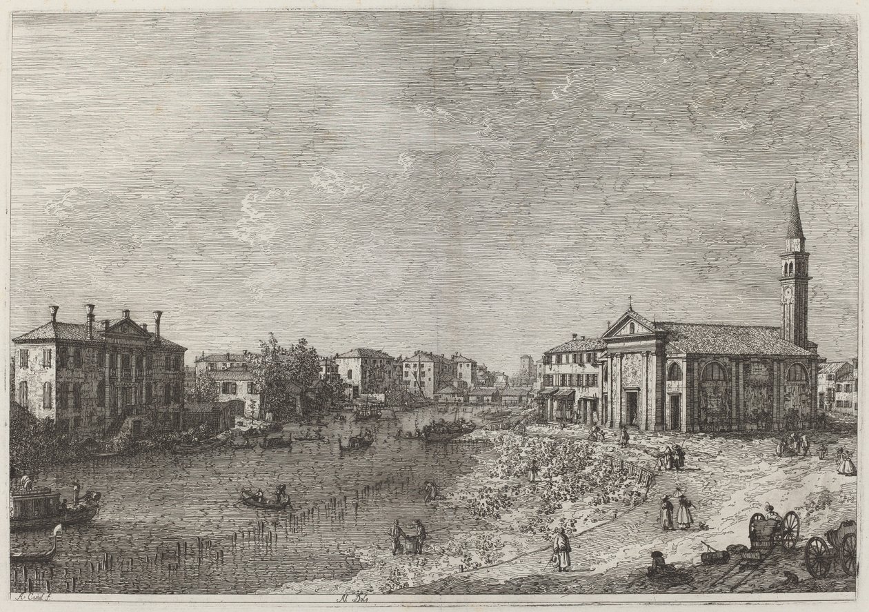Al Dolo, c. 17351746. od Canaletto