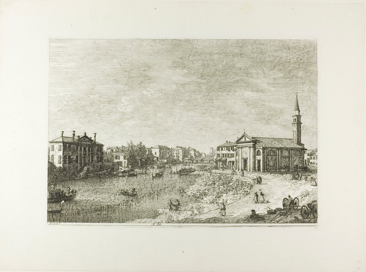 Al Dolo, z Views od Canaletto