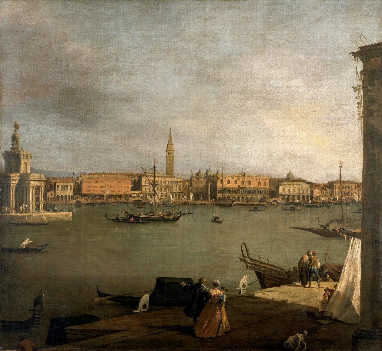 Canaletto - Bazén svatého Marka, NMW A 76 od Canaletto