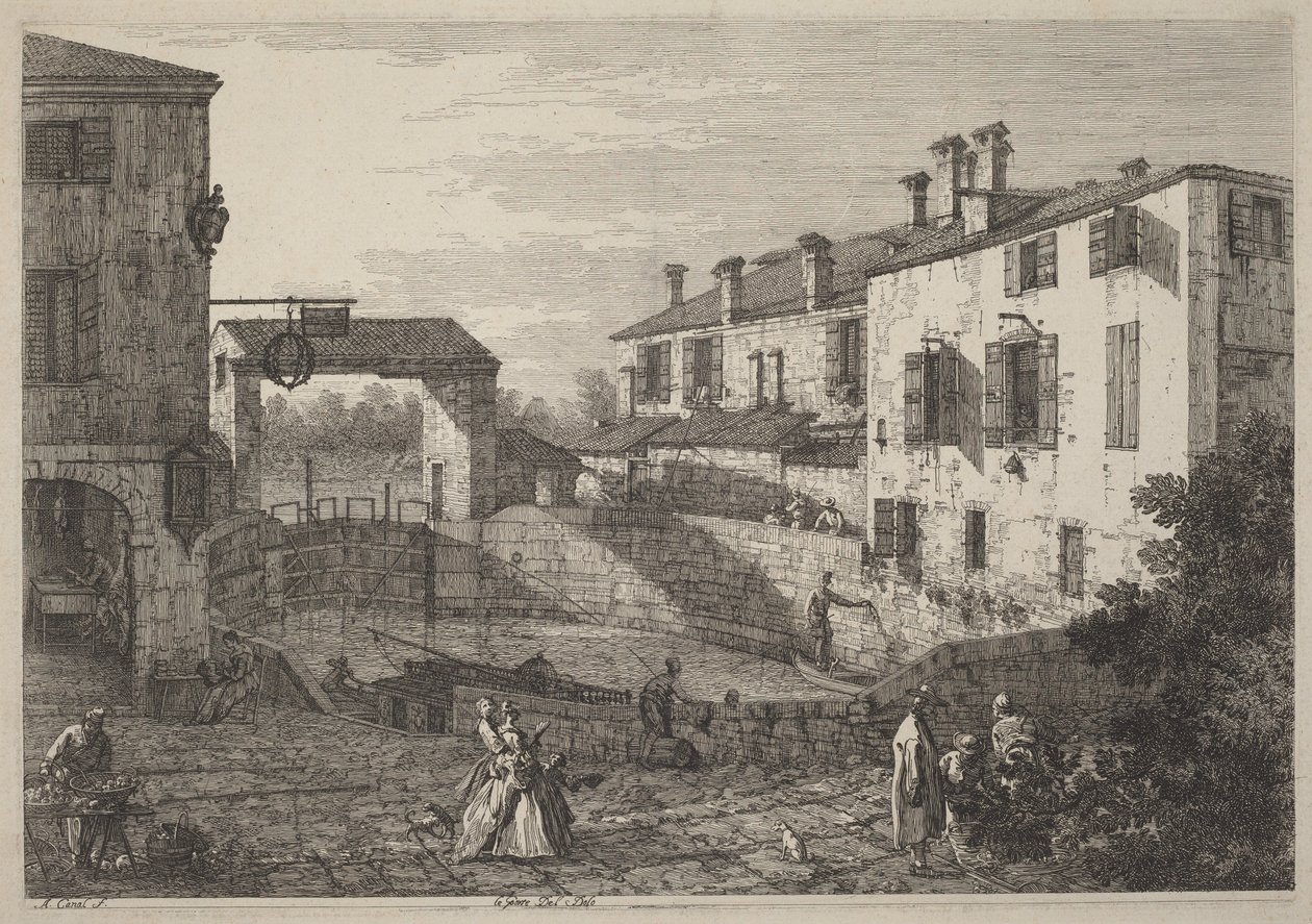 Brány Dola od Canaletto