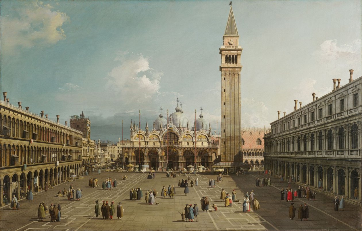 Náměstí svatého Marka od Canaletto
