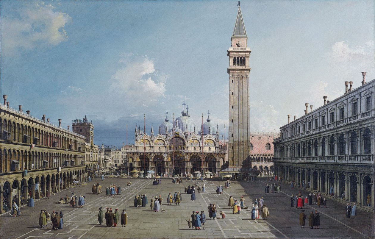 Náměstí svatého Marka od Canaletto