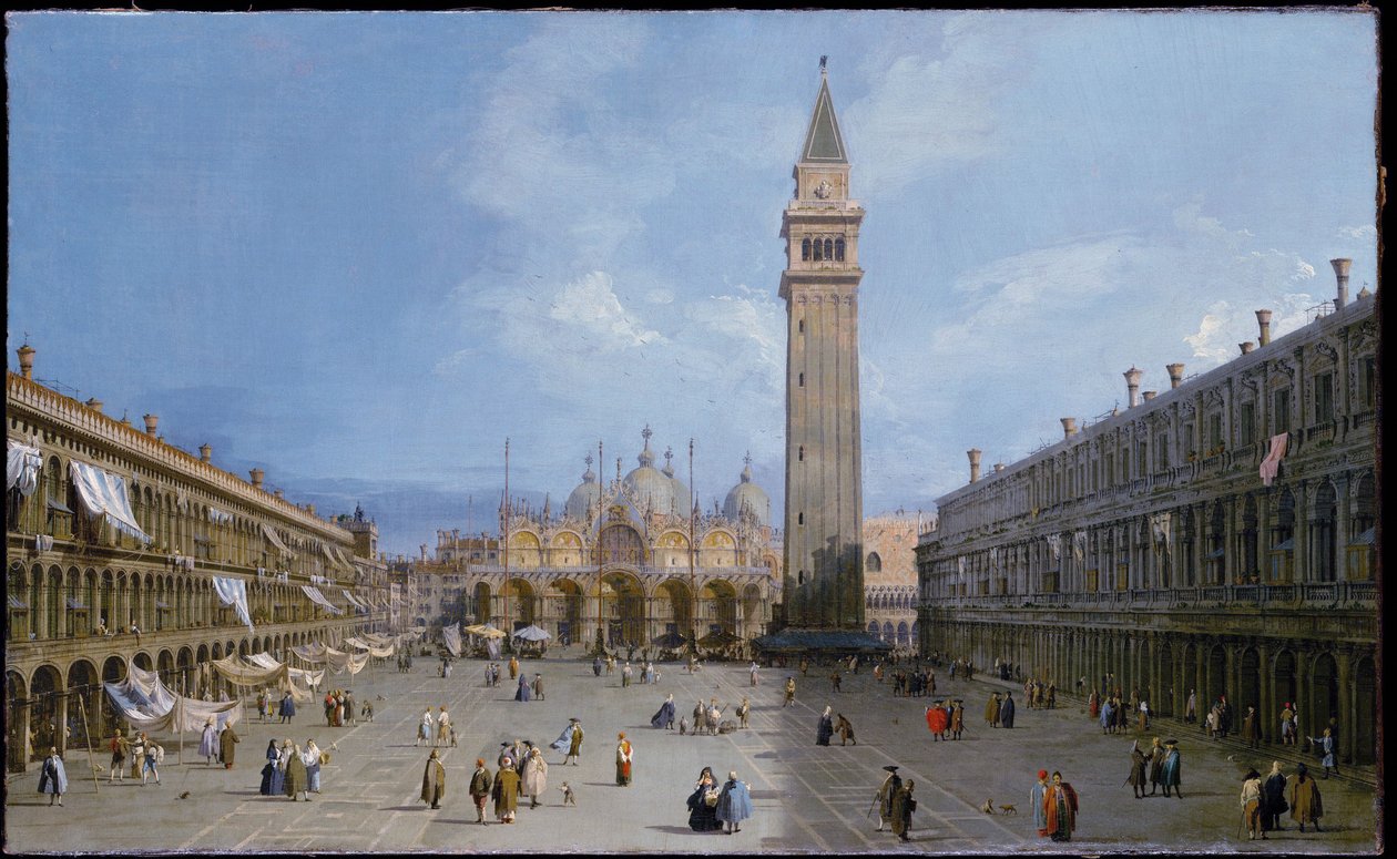 Náměstí svatého Marka od Canaletto