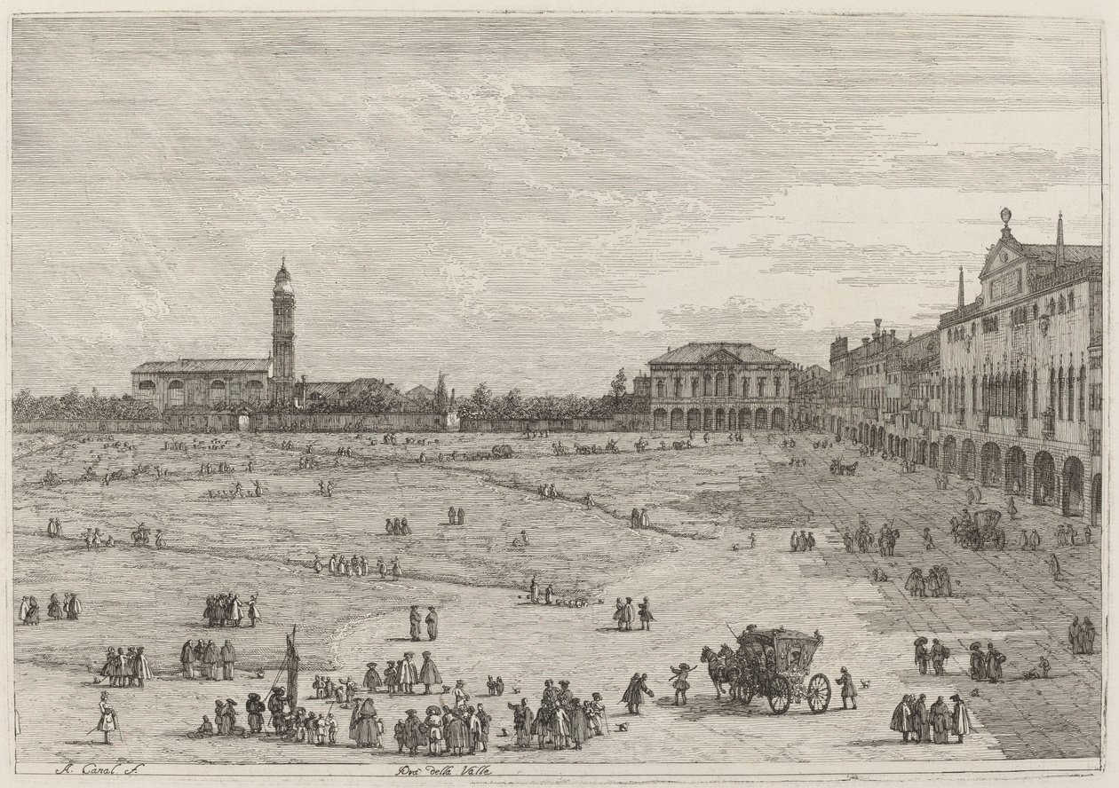 Pra della Valle od Canaletto