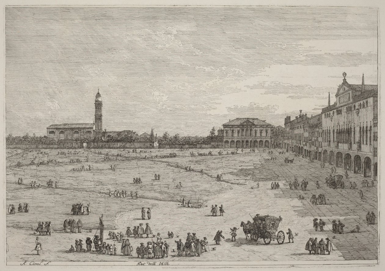 Prato della Valle od Canaletto