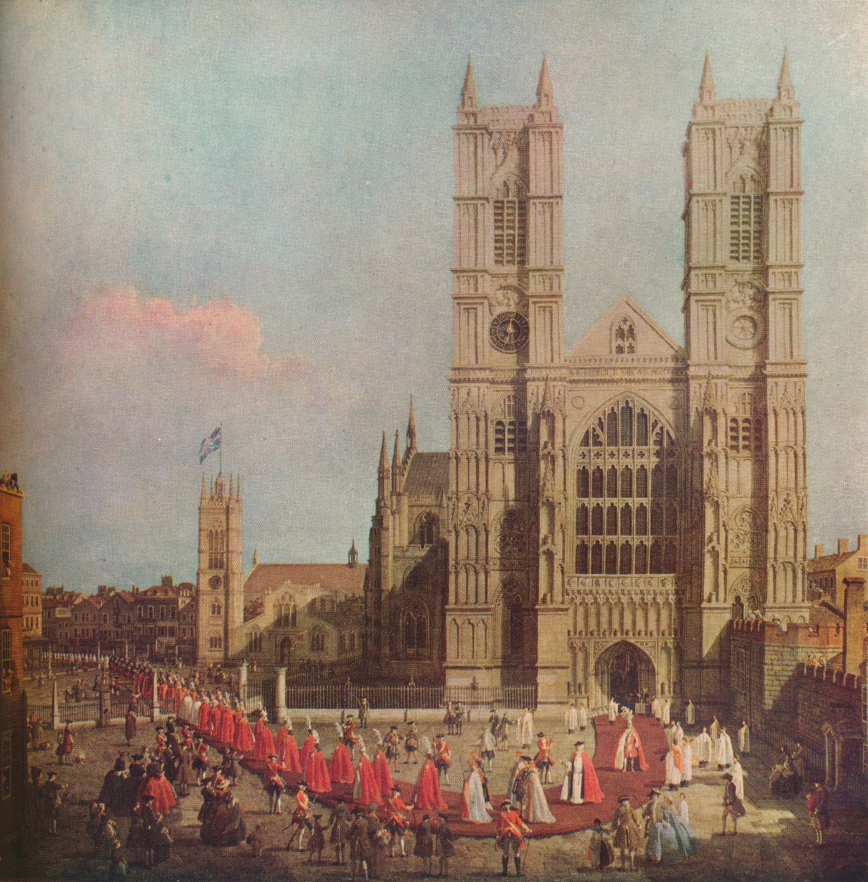 Průvod Řádu lázní, 1749, 1929 od Giovanni Antonio Canal