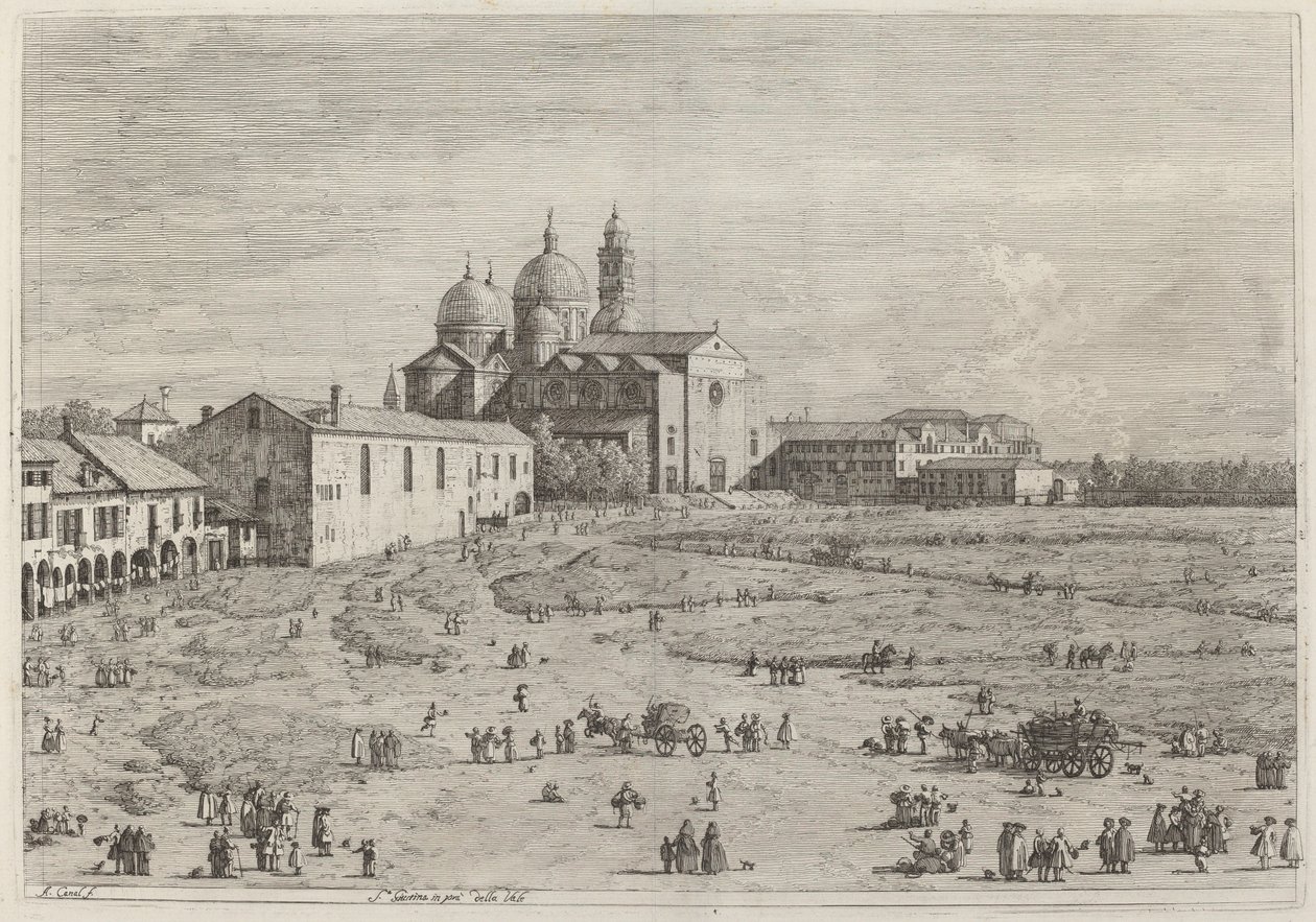 S. Giustina in pra della Vale, c. 17351746. od Canaletto