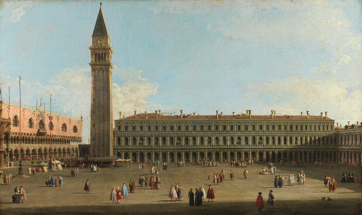 Náměstí svatého Marka, Benátky od Canaletto