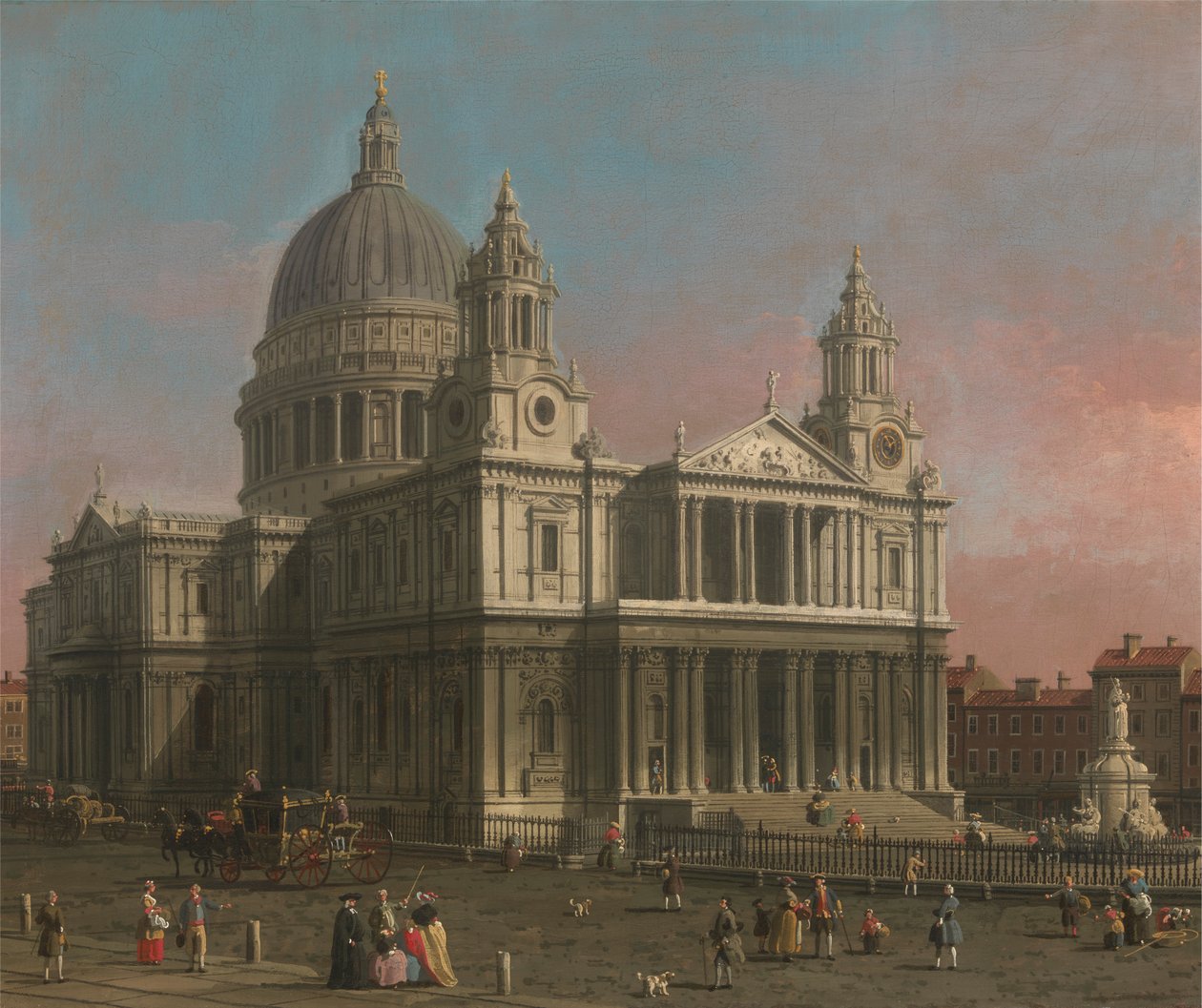 Katedrála svatého Pavla od Canaletto