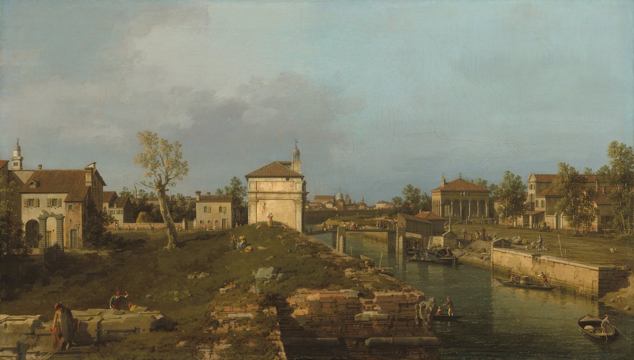 Porta Portello, Padova, c. 17411742. od Canaletto
