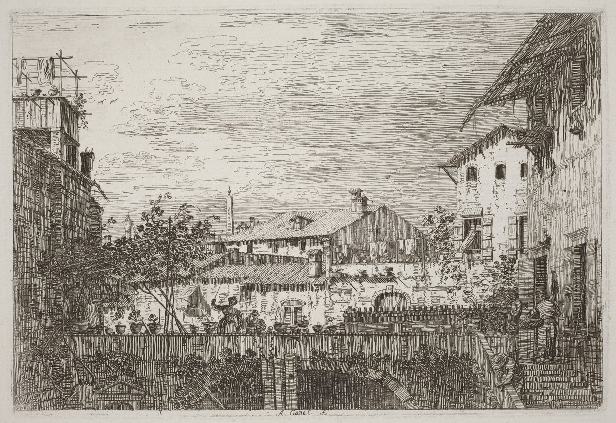 Terasa [vpravo dole] od Canaletto