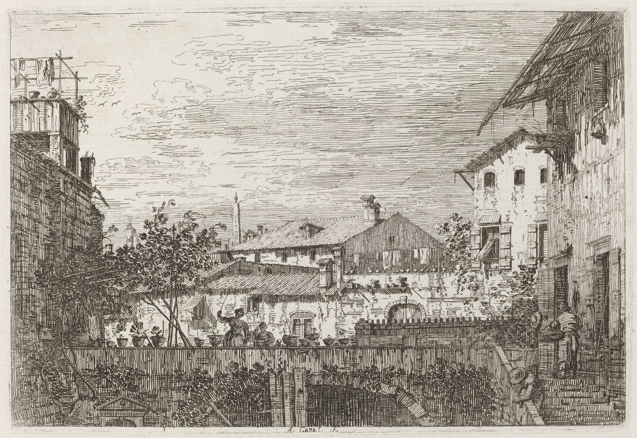 Terasa [vpravo dole], c. 17351746. od Canaletto