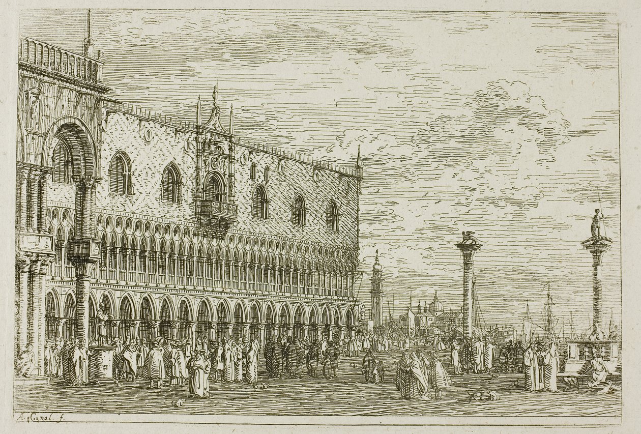 v Piera del Band V, z Vedute od Canaletto
