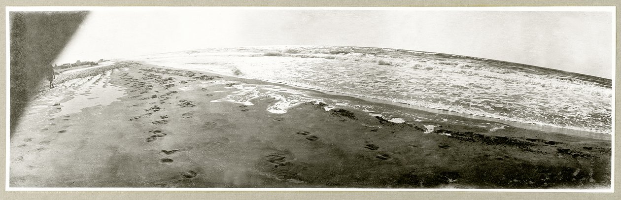 Pláž v Chán Júnisu, 1917 od Capt. Arthur Rhodes