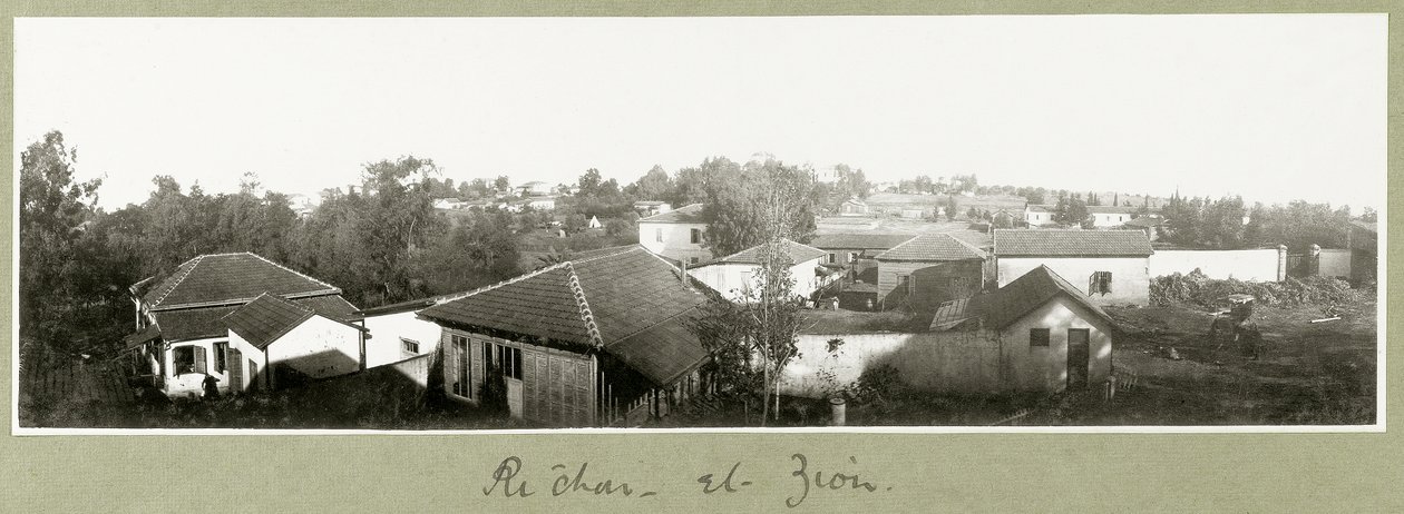 Richon-el-Zion, 30. prosince 1917 od Capt. Arthur Rhodes