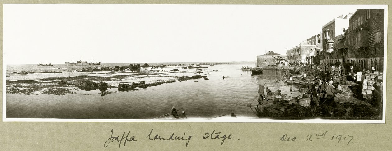 Přistávací plocha Jaffa, 2. prosince 1917 od Capt. Arthur Rhodes