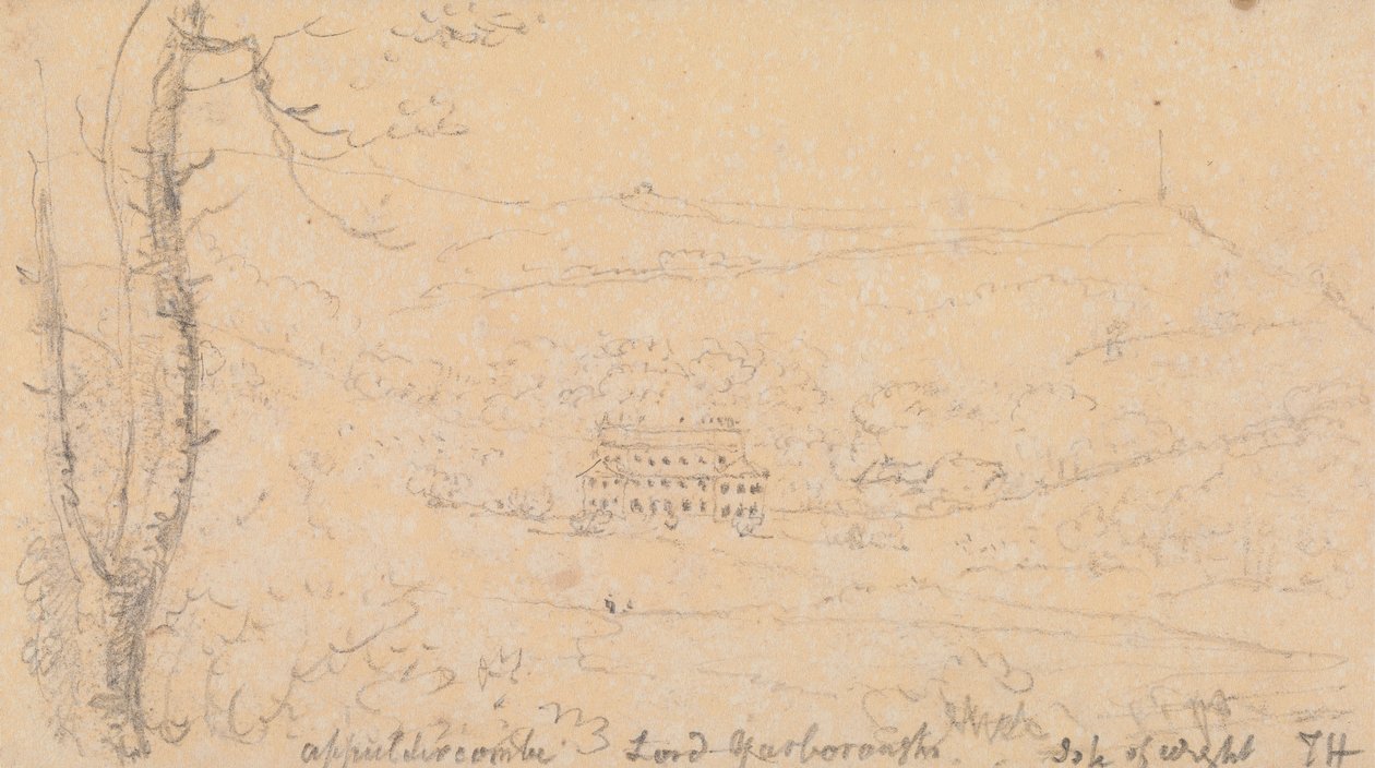 Appuldurcombe, Lord Yarborough, Isle of Wight od Capt. Thomas Hastings