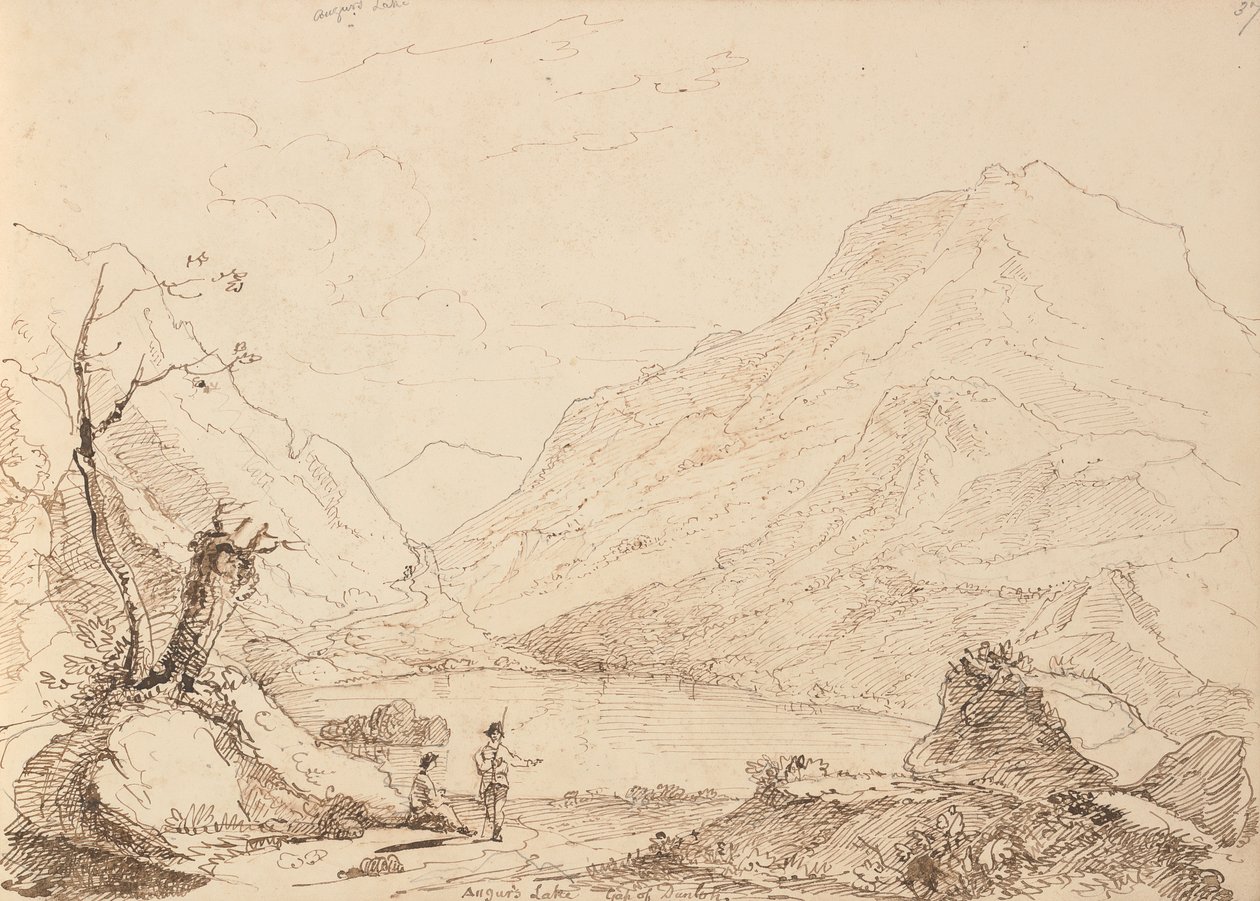 Augurovo jezero, Gap of Dunloe od Capt. Thomas Hastings
