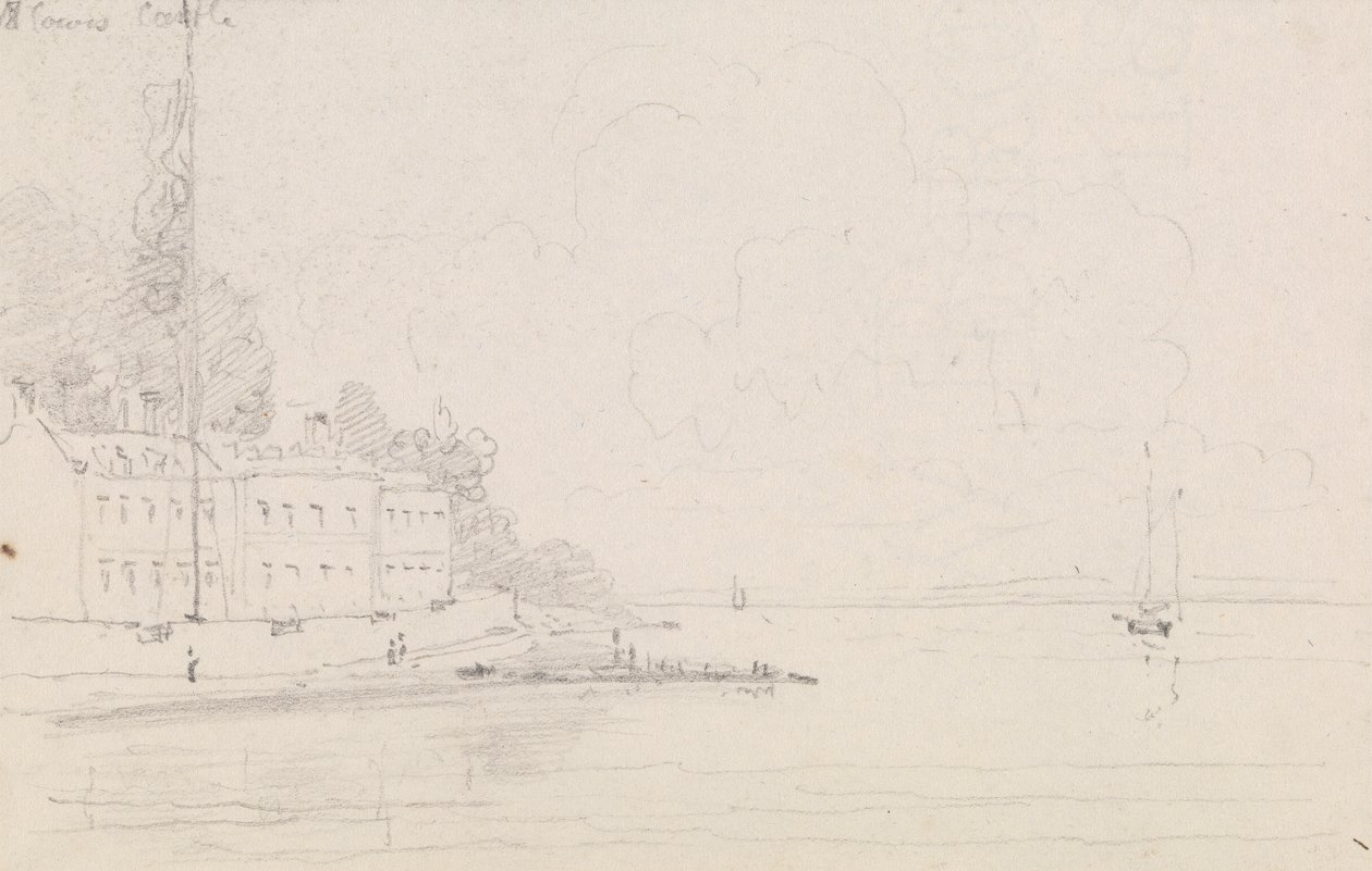 Hrad Cowes, Isle of Wight od Capt. Thomas Hastings