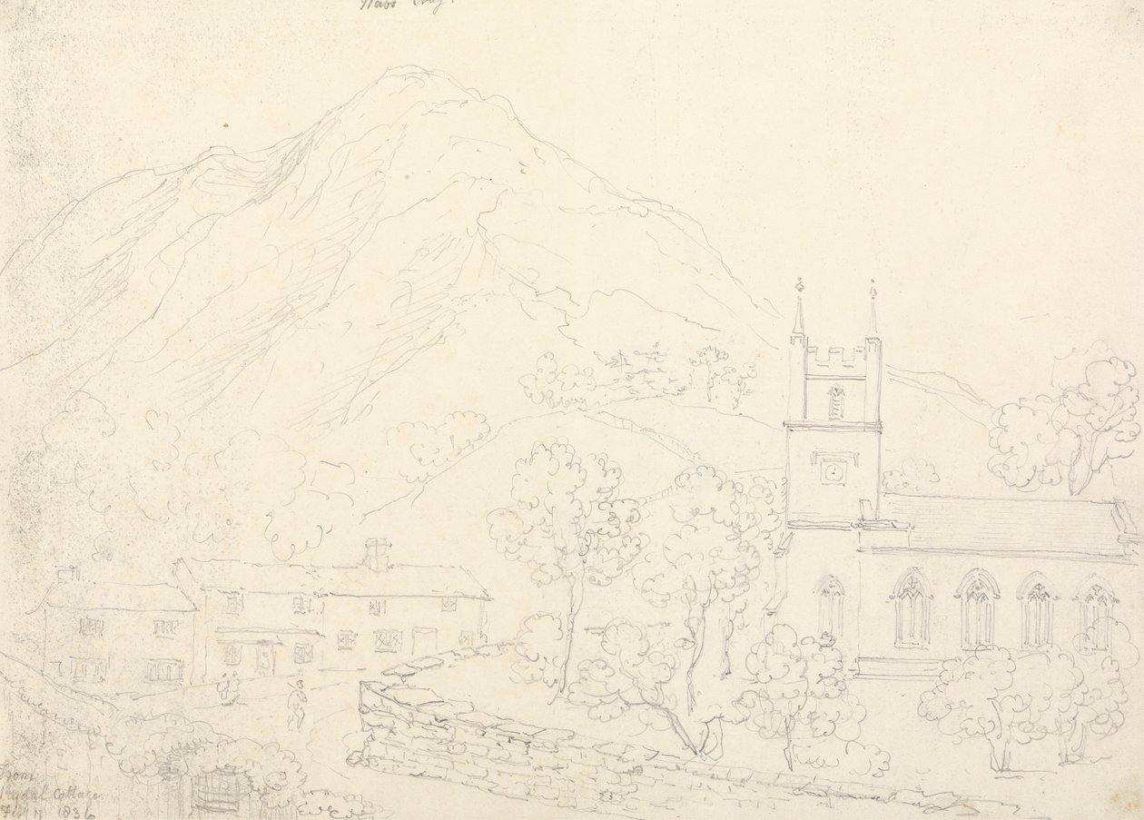 Z Rydal Cottage, 11. února 1836 od Capt. Thomas Hastings