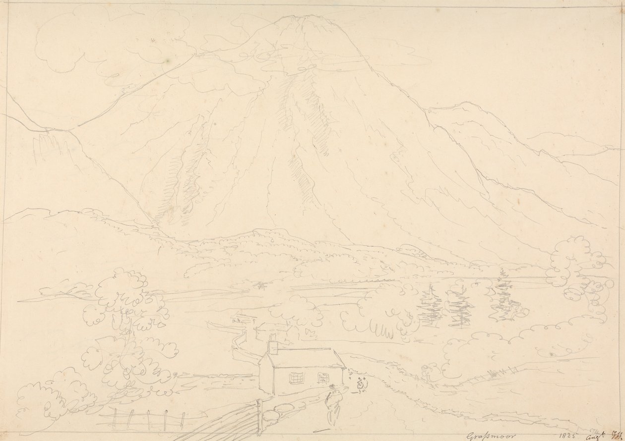 Grasmoor, srpen 1835 od Capt. Thomas Hastings