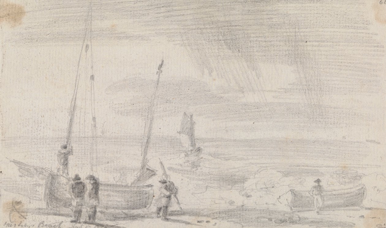 Pláž Hastings, 5. listopadu 1815 od Capt. Thomas Hastings
