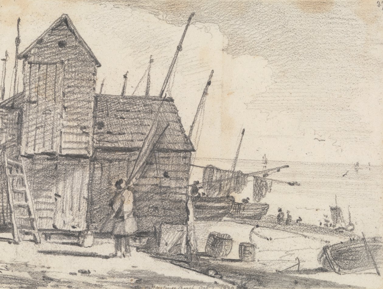 Pláž Hastings, 7. října 1820 od Capt. Thomas Hastings