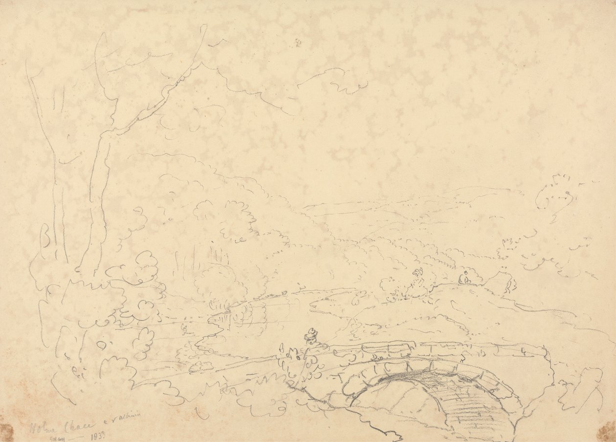 Holne Chase, květen 1833 od Capt. Thomas Hastings