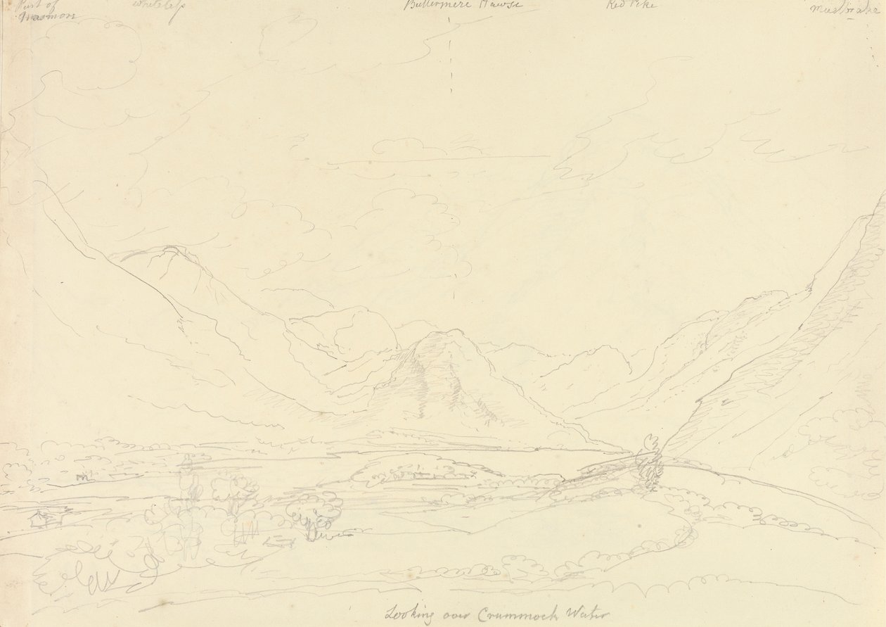 Kostel Loweswater od Capt. Thomas Hastings