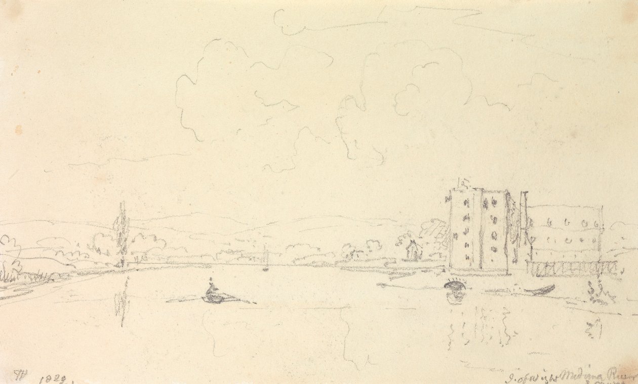 Řeka Medina a Cowes, Isle of Wight od Capt. Thomas Hastings