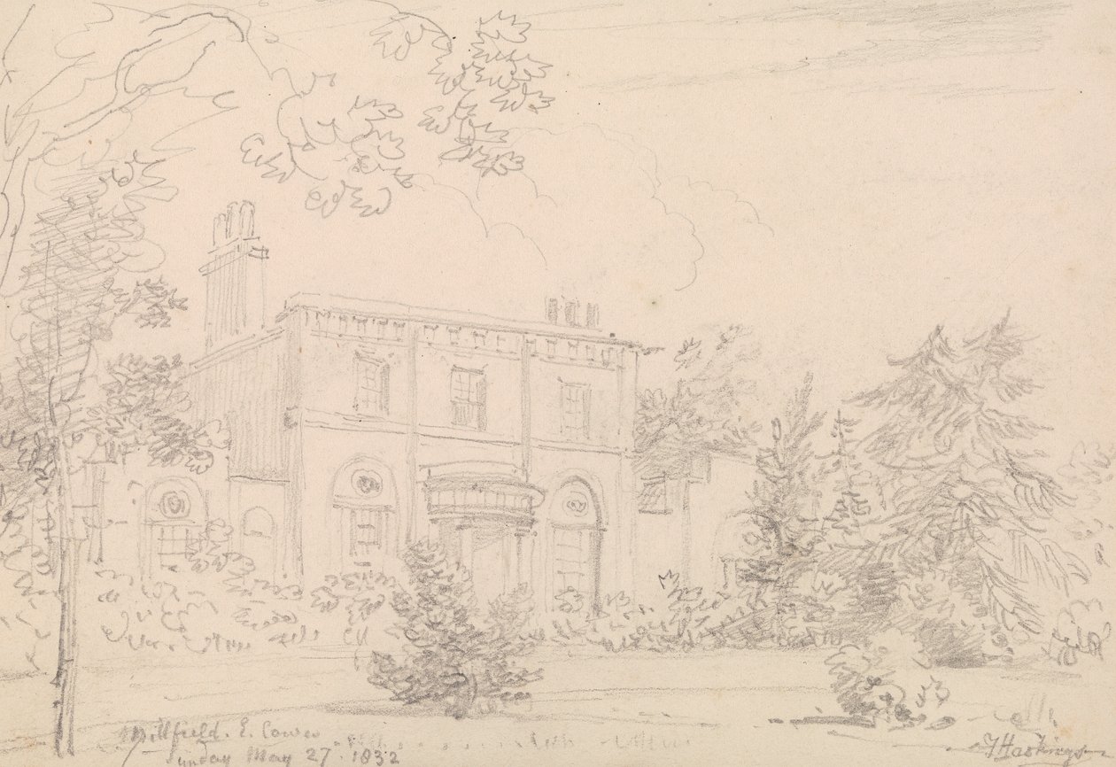 Millfield, East Cowes, neděle 27. května 1832 od Capt. Thomas Hastings
