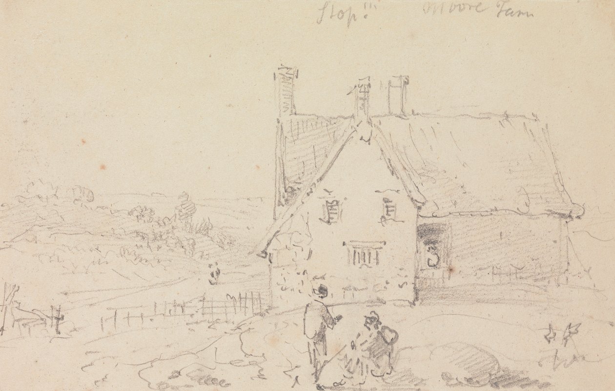Farma Moore, Isle of Wight od Capt. Thomas Hastings