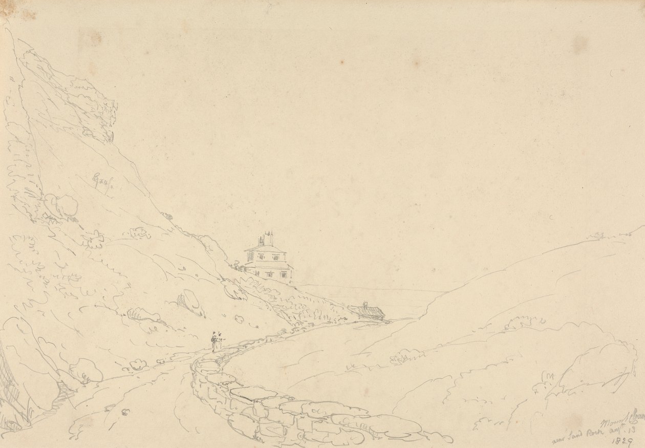 Mount Cleves, poblíž Sandrock, Isle of Wight od Capt. Thomas Hastings