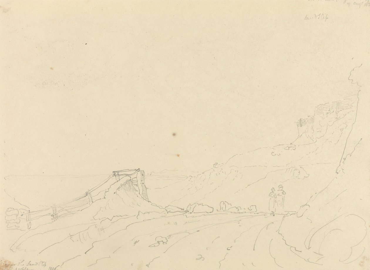 Poblíž Blackgang Chine, 19. srpna 1826 od Capt. Thomas Hastings