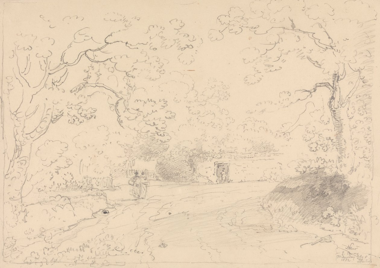 Blízké East Cowes, středa 10. července 1832 od Capt. Thomas Hastings