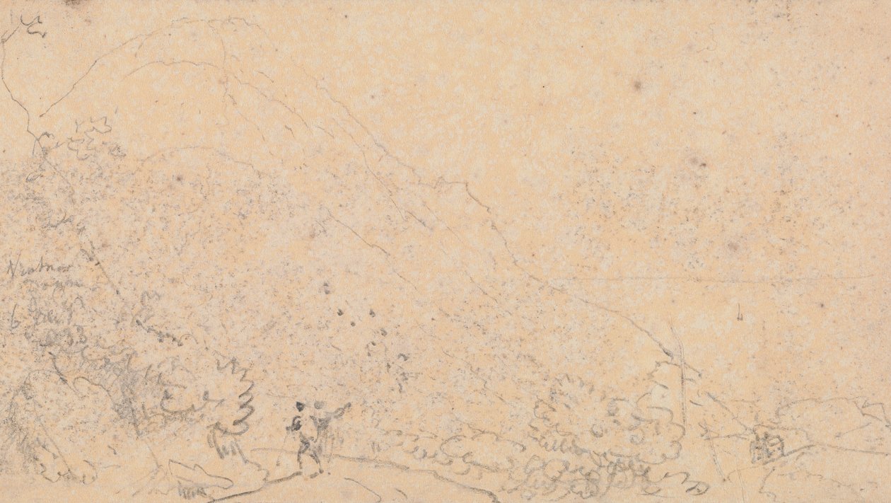 Ventnor Down, 6. června 1833 od Capt. Thomas Hastings