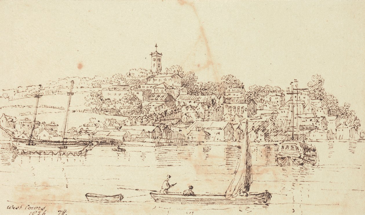 West Cowes, Isle of Wight od Capt. Thomas Hastings