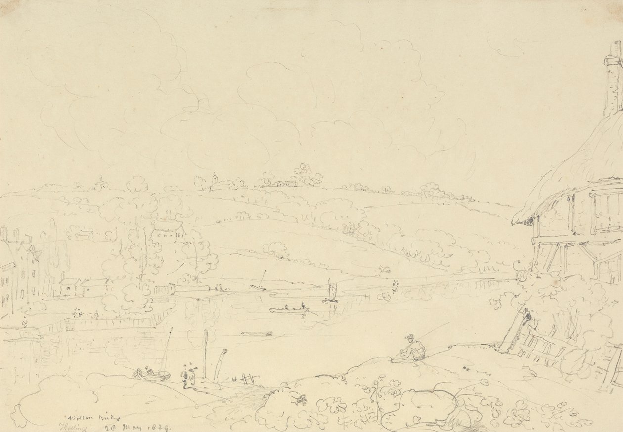 Wotton Bridge, 28. května 1829 od Capt. Thomas Hastings