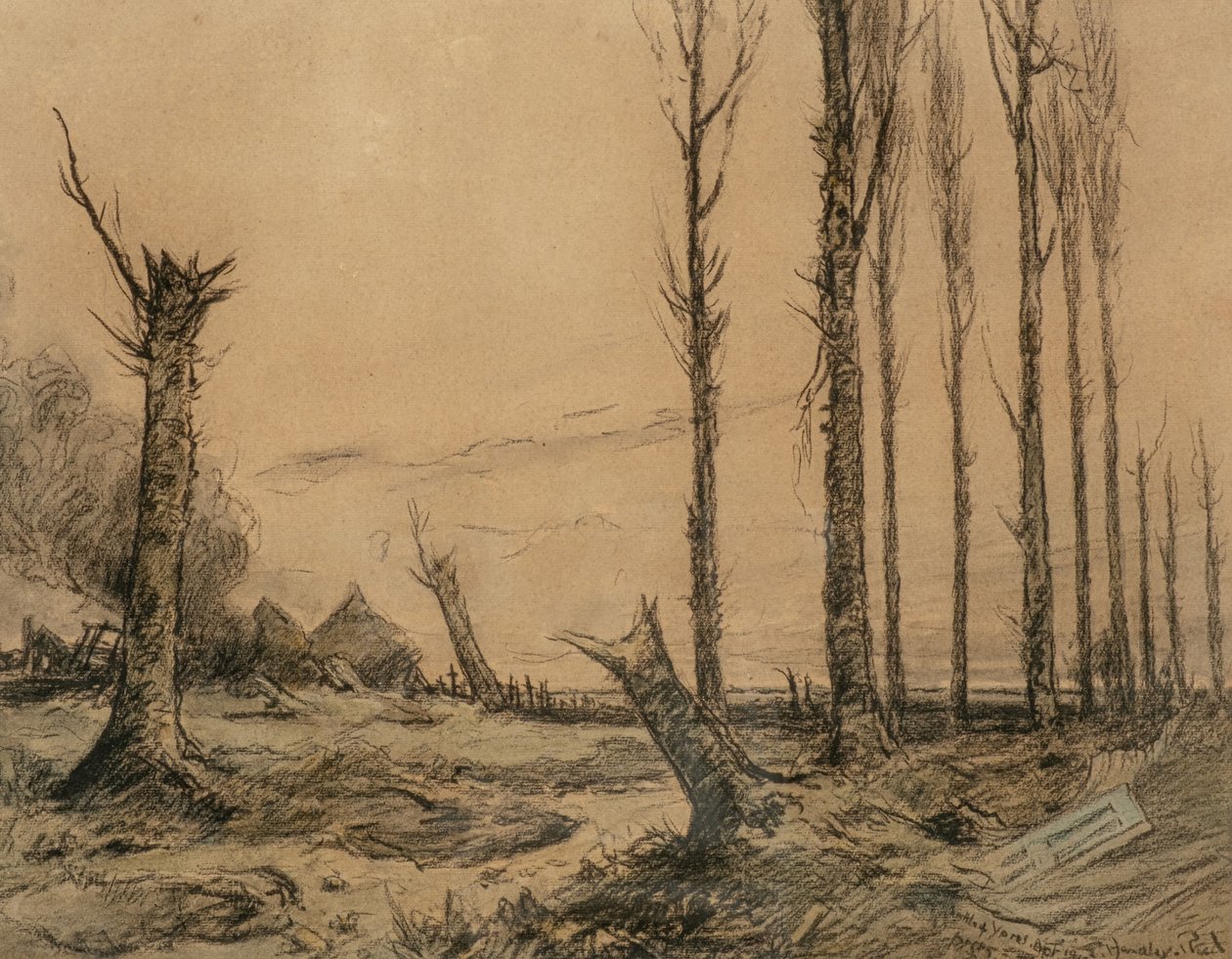 Bitva u Ypres od Captain Edward Henry Handley-Read