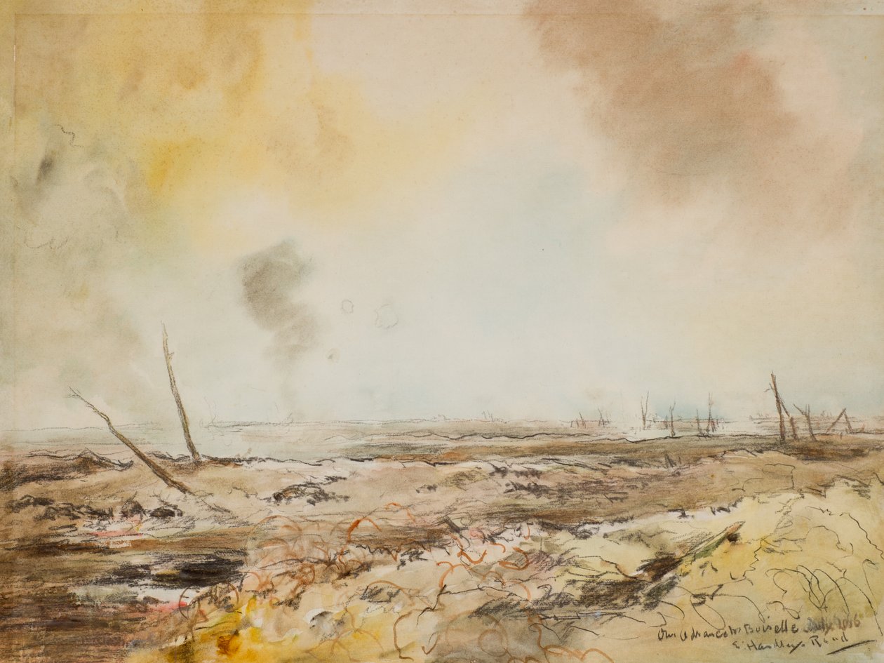 Náš postup do (La) Boiselle - červenec 1916. od Captain Edward Henry Handley Read