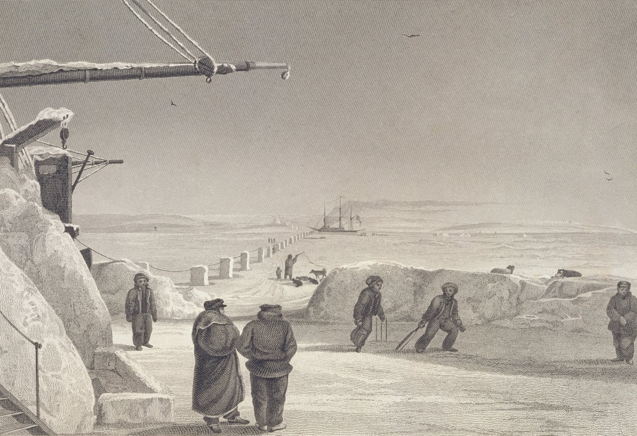Situace H.M. Lodě Fury und Hecla v Igloolik, 1822-23, z 