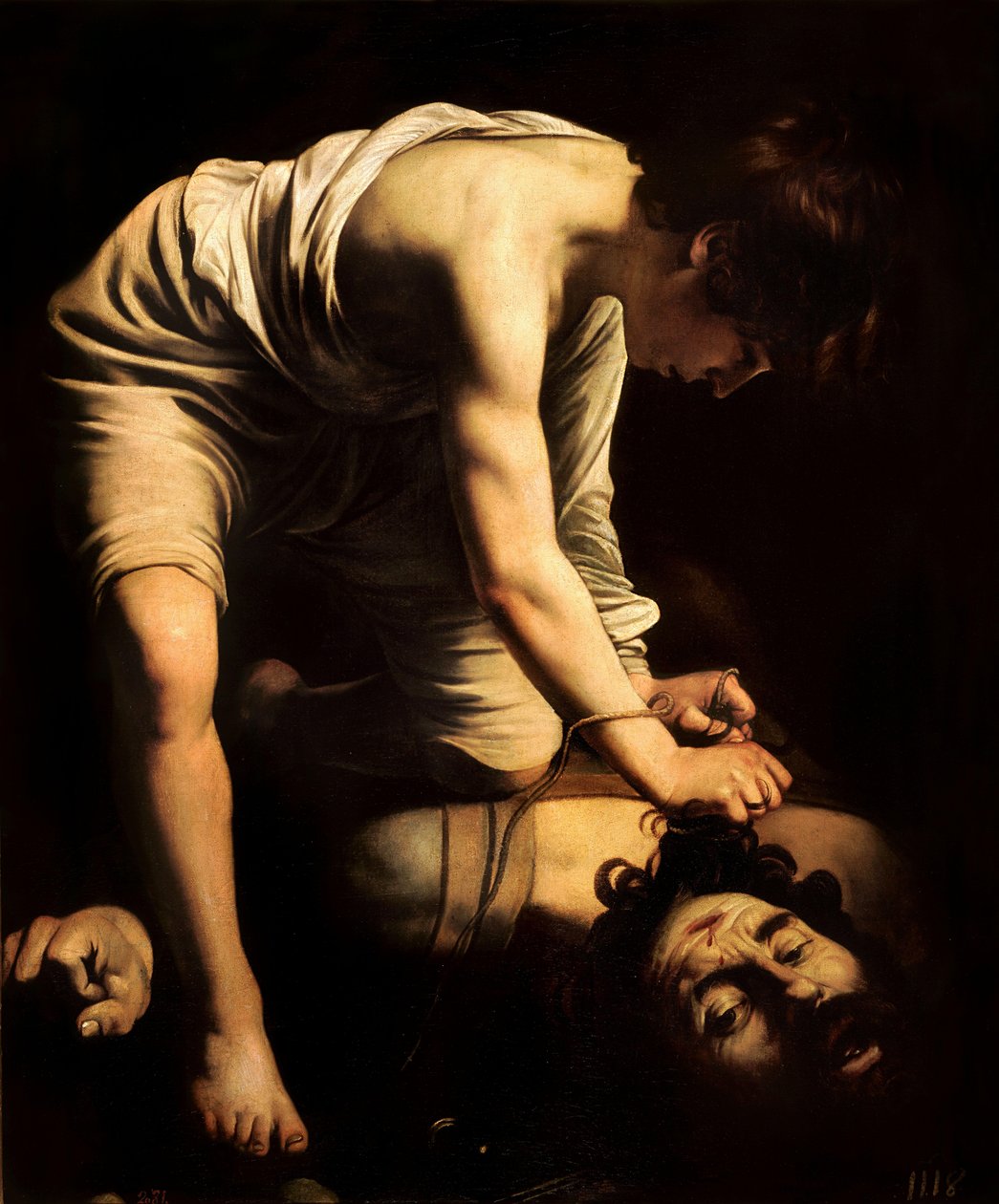 David a Goliáš od Michelangelo Merisi Caravaggio