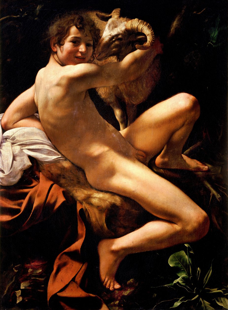 Svatý Jan Křtitel od Michelangelo Merisi Caravaggio