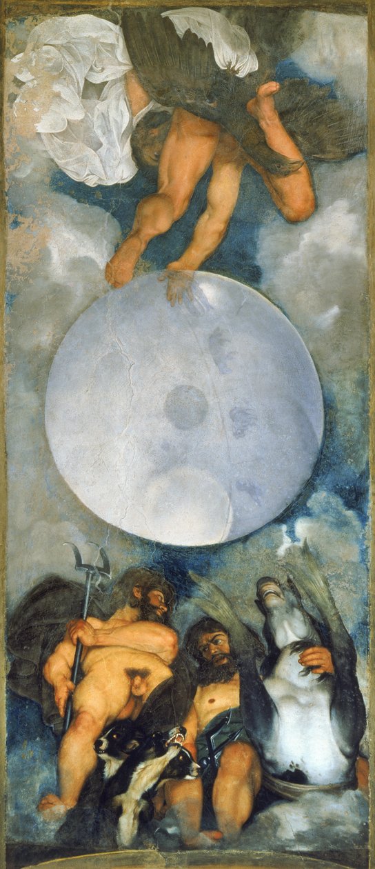 Jupiter, Neptun a Pluto od Michelangelo Merisi Caravaggio