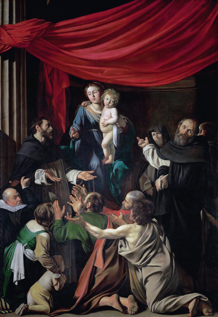Růžencová Madona od Caravaggio
