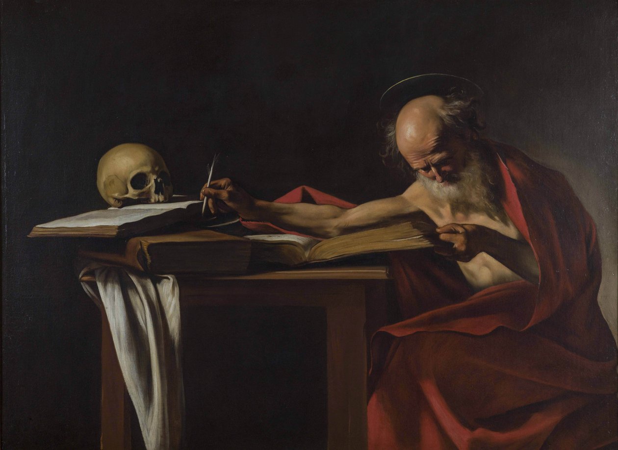 Svatý Jeroným od Caravaggio