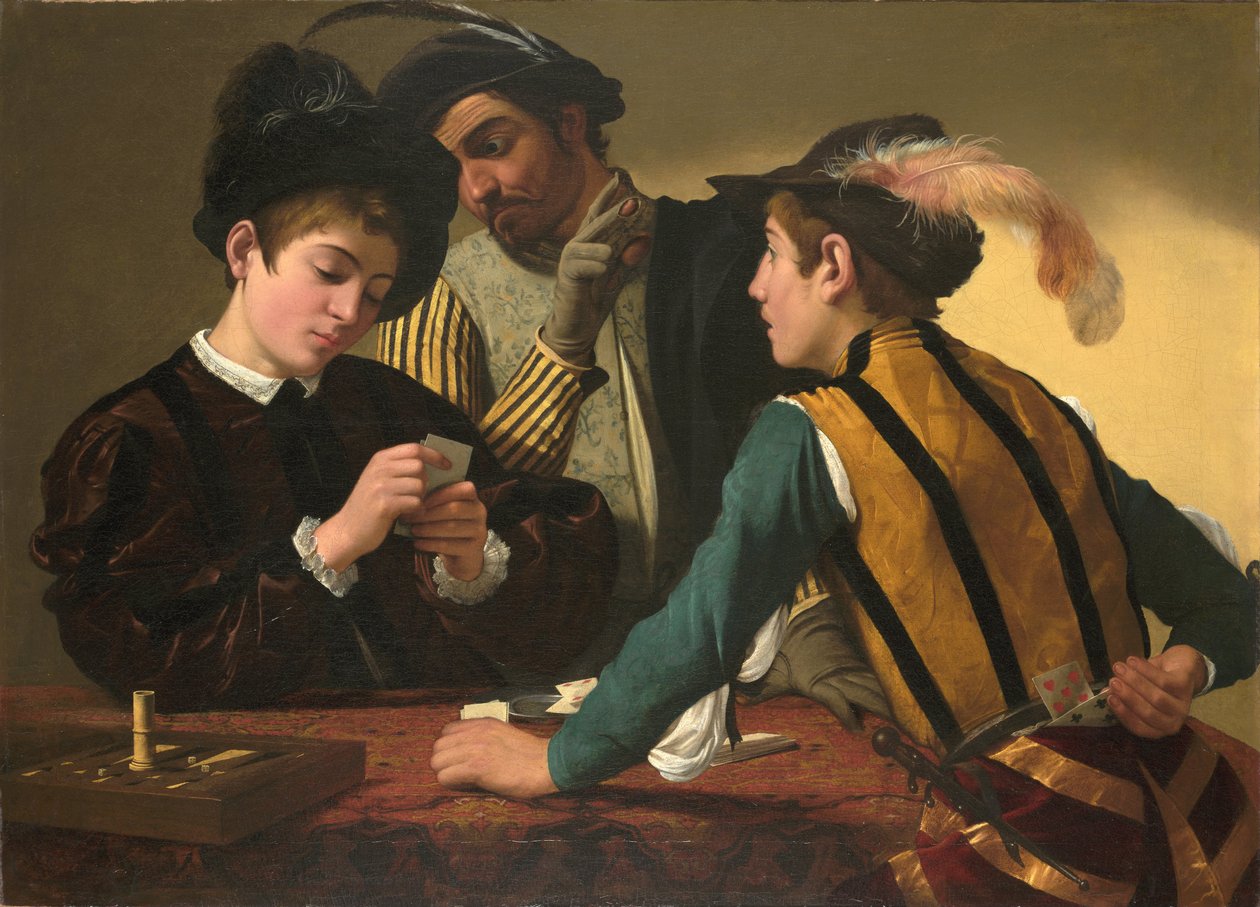 The Cardsharps od Caravaggio