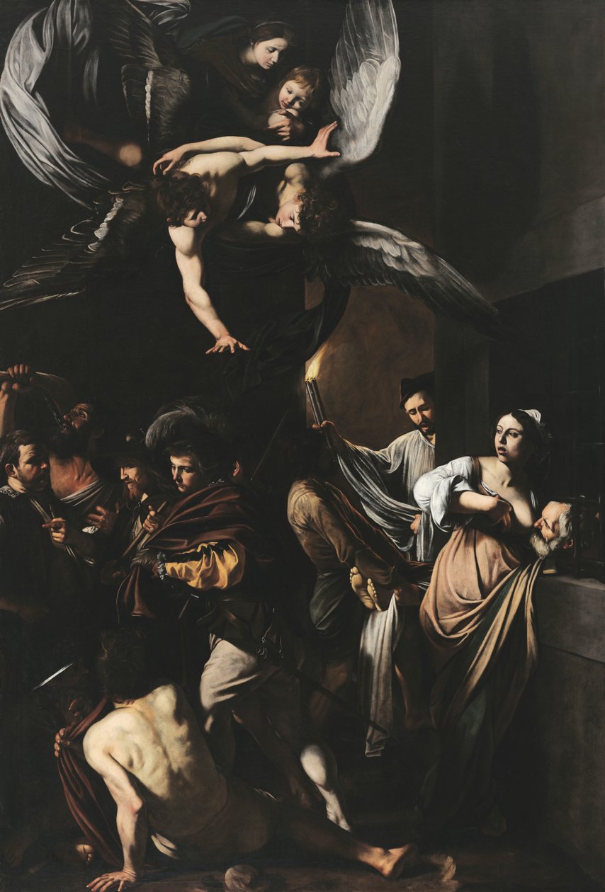 Sedm skutků milosrdenství od Caravaggio