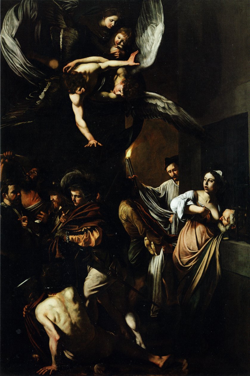 Sedm skutků milosrdenství od Caravaggio