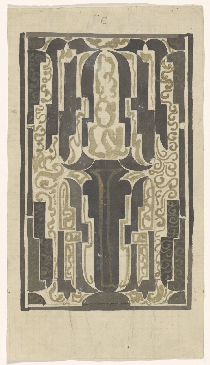 Dekorativní design od Carel Adolph Lion Cachet